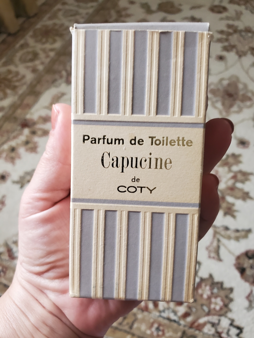 Vintage Collection Capucine Parfum de Toilette - Cream & Light Gray